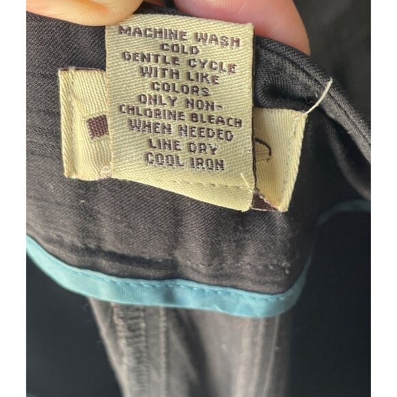 Elevenses Women's 30 inches waist / Size 2 Black High-Waisted Tie-Front Pants - Picture 4 of 10